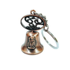 Lord kumara swamy (murugan) metal key chain with bell