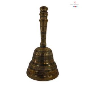 Antique finish Brass puja bell