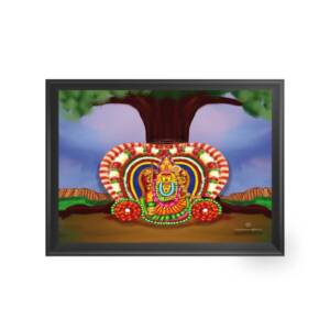 Tirupati Gangamma art photo frame | Hindu god photo frames United originals
